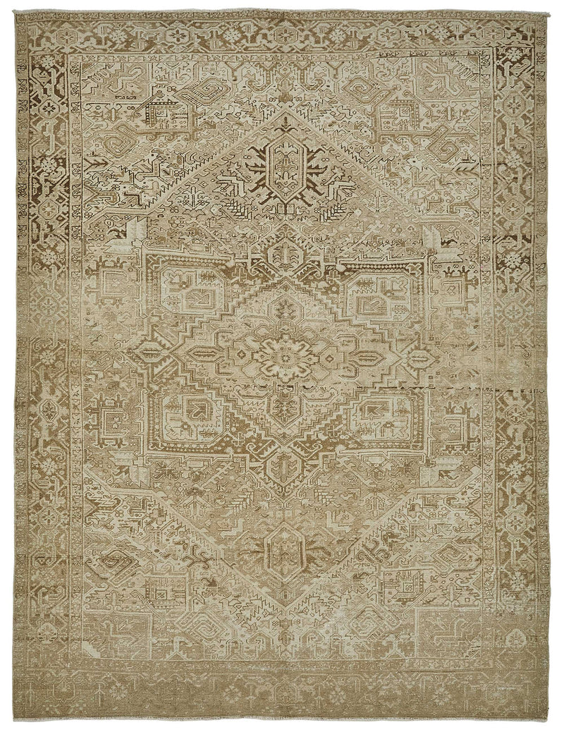 Persian Antique Rug 2.60 x 3.31 - Beige - SamaRugs
