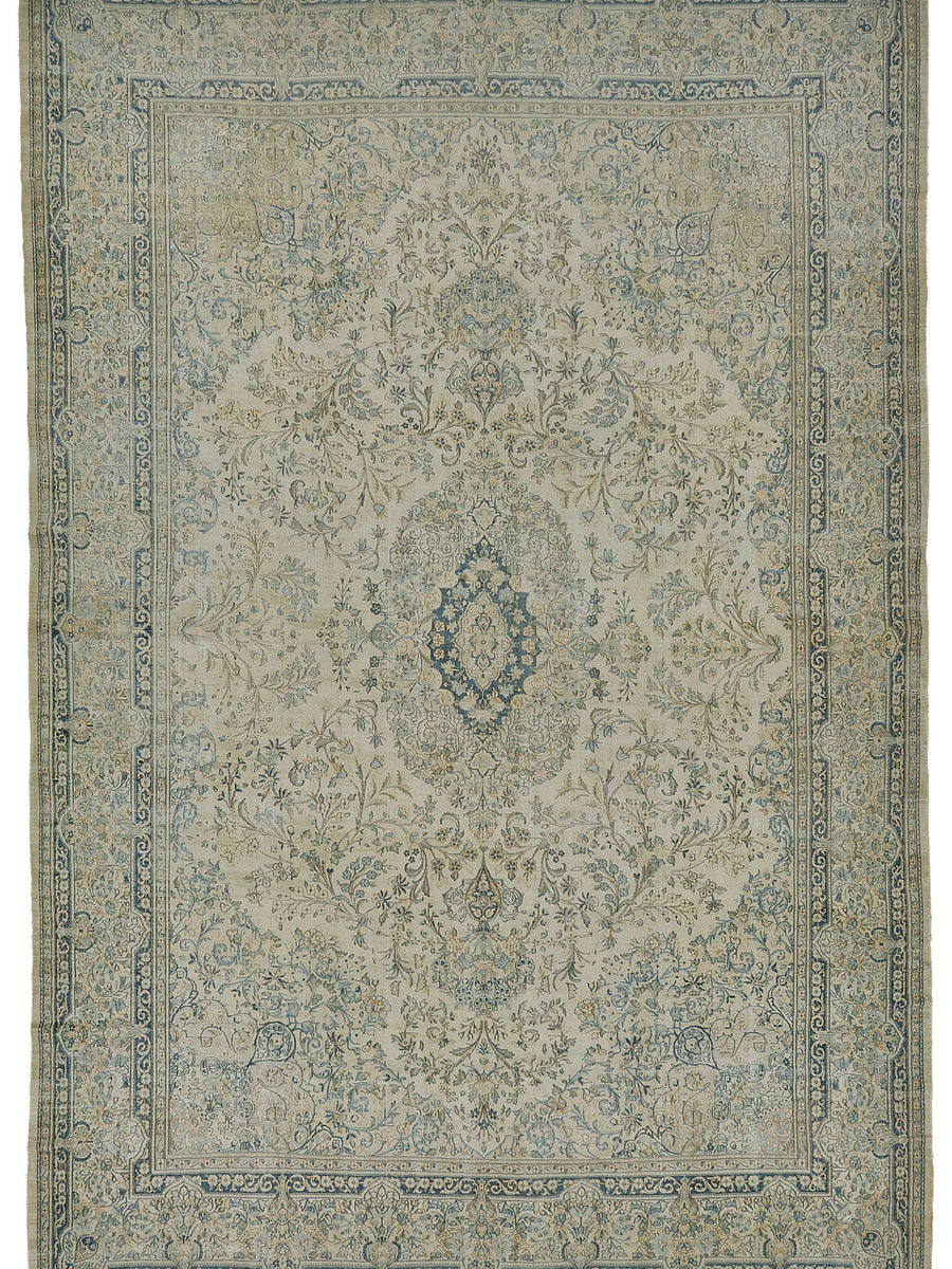 Persian Antique Rug 3.40 x 5.03 - Beige