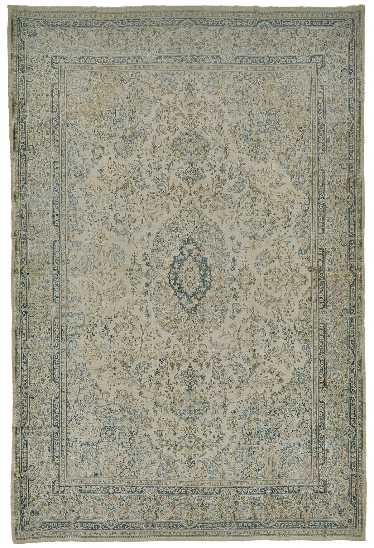 Persian Antique Rug 3.40 x 5.03 - Beige