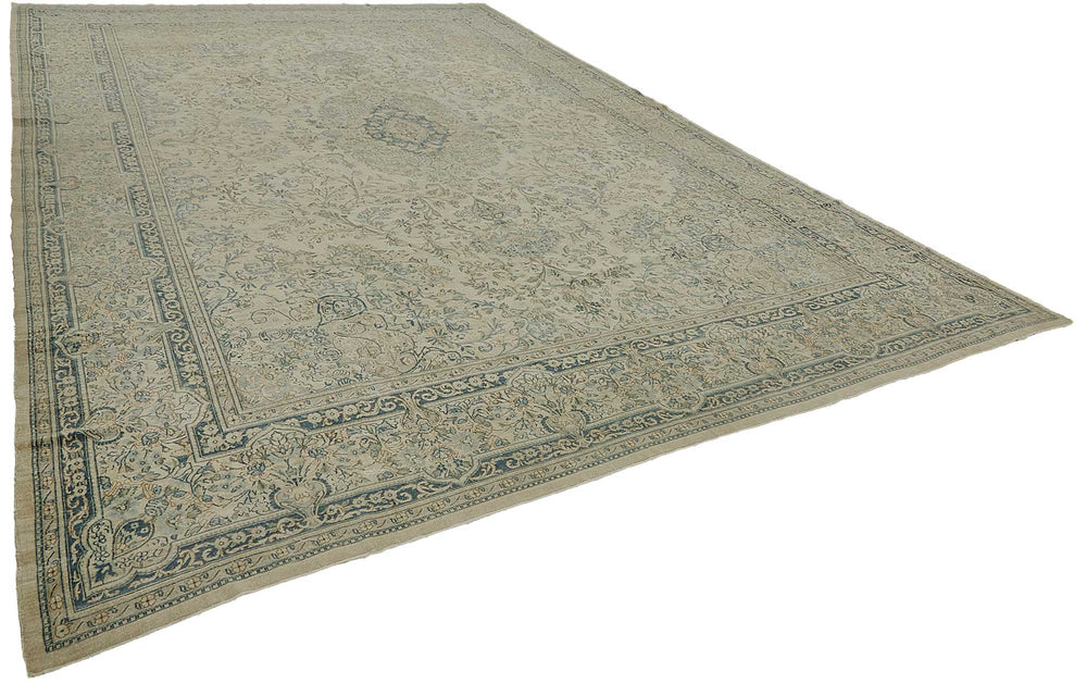 Persian Antique Rug 3.40 x 5.03 - Beige