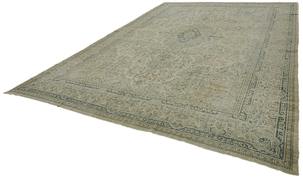 Persian Antique Rug 3.40 x 5.03 - Beige - SamaRugs
