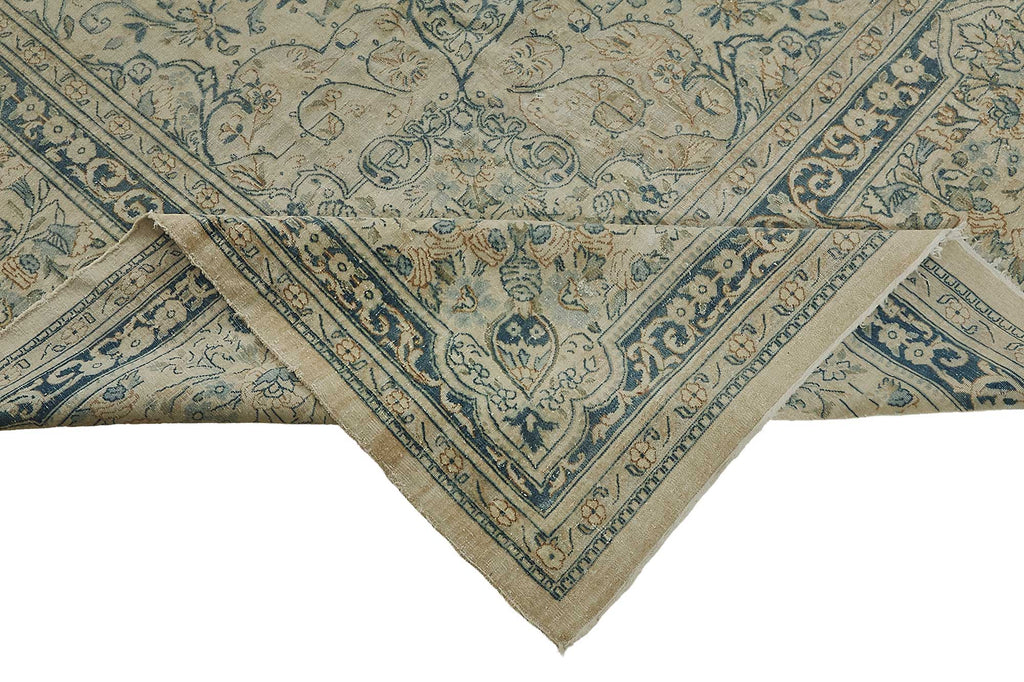 Persian Antique Rug 3.40 x 5.03 - Beige - SamaRugs