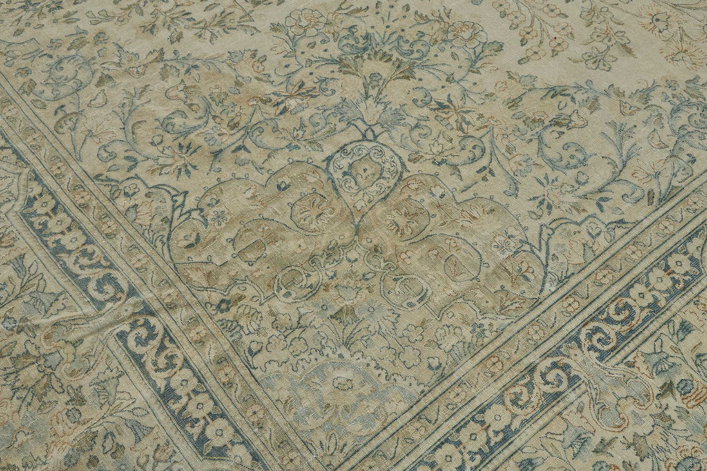 Persian Antique Rug 3.40 x 5.03 - Beige - SamaRugs