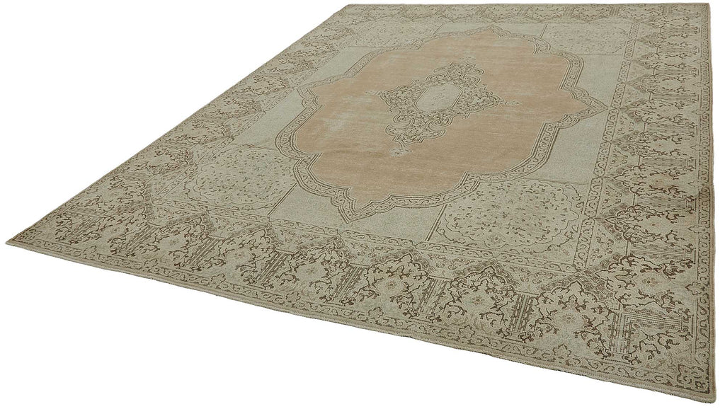 Persian Antique Rug 2.86 x 3.76 - Beige - SamaRugs