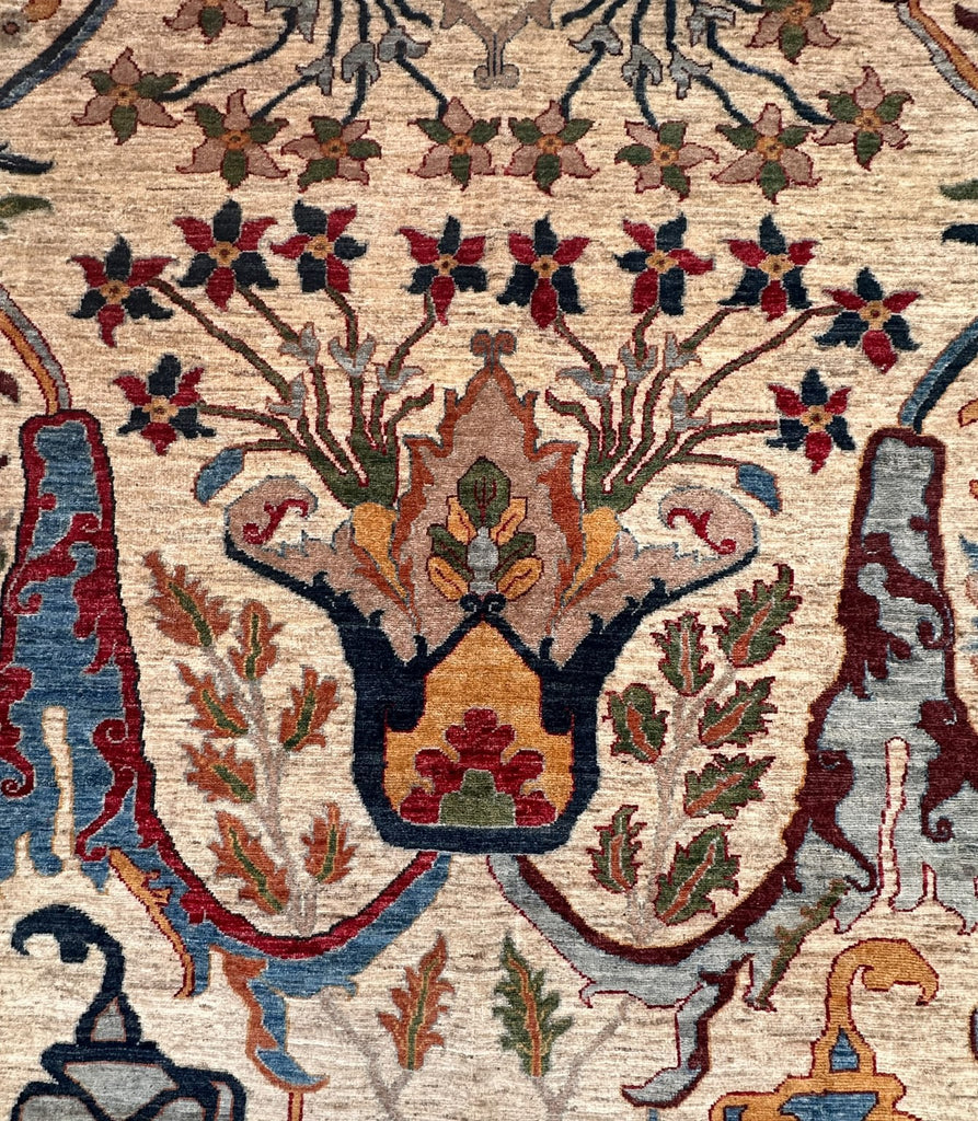 Detail of navy and burgundy flowers with olive foliage and natural colour variation