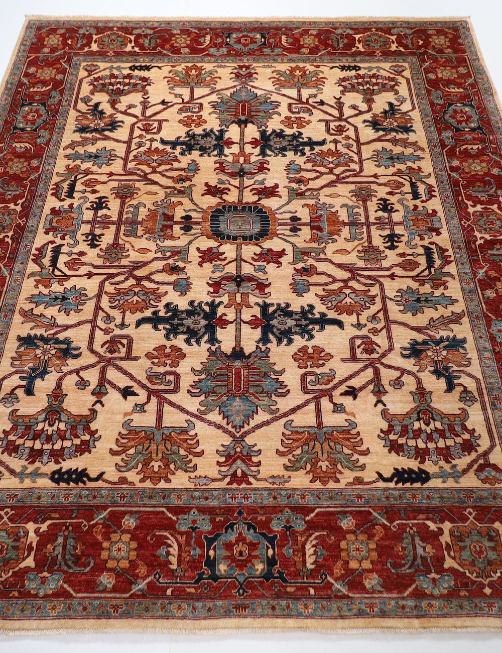 Bidjar Persian Style Area Hand knotted Rug, Kitchen Rug 251 x 306 cm