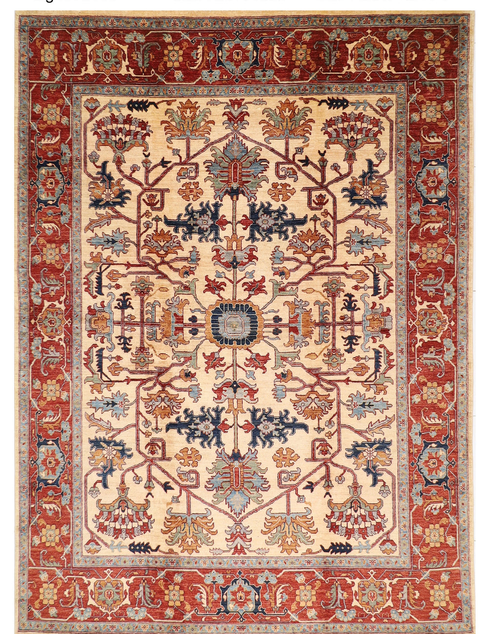 Bidjar Persian Style Area Hand knotted Rug, Kitchen Rug 251 x 306 cm