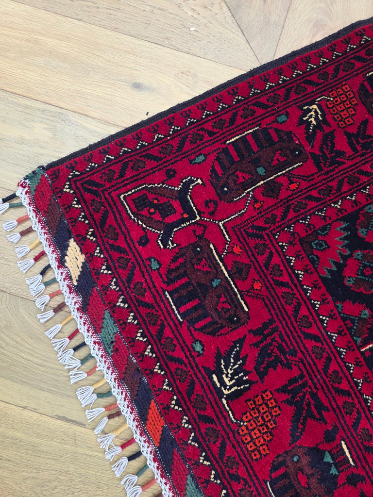 Khal Mohammadi Afghan rug close-up 2