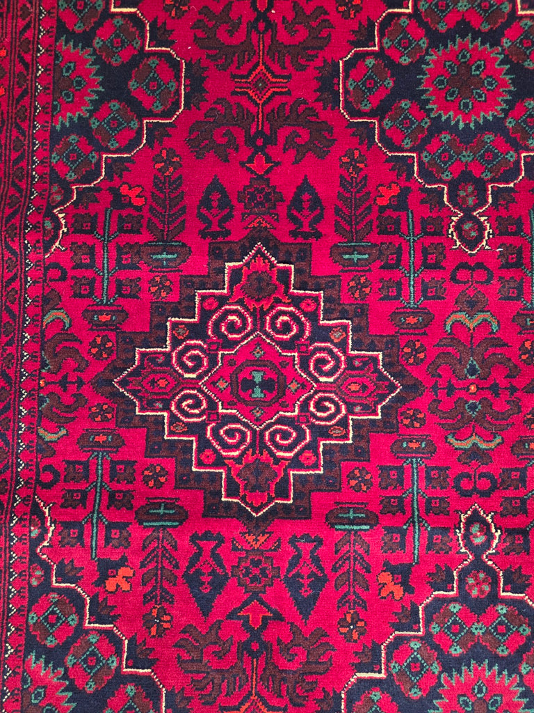 Khal Mohammadi Afghan rug close-up 3