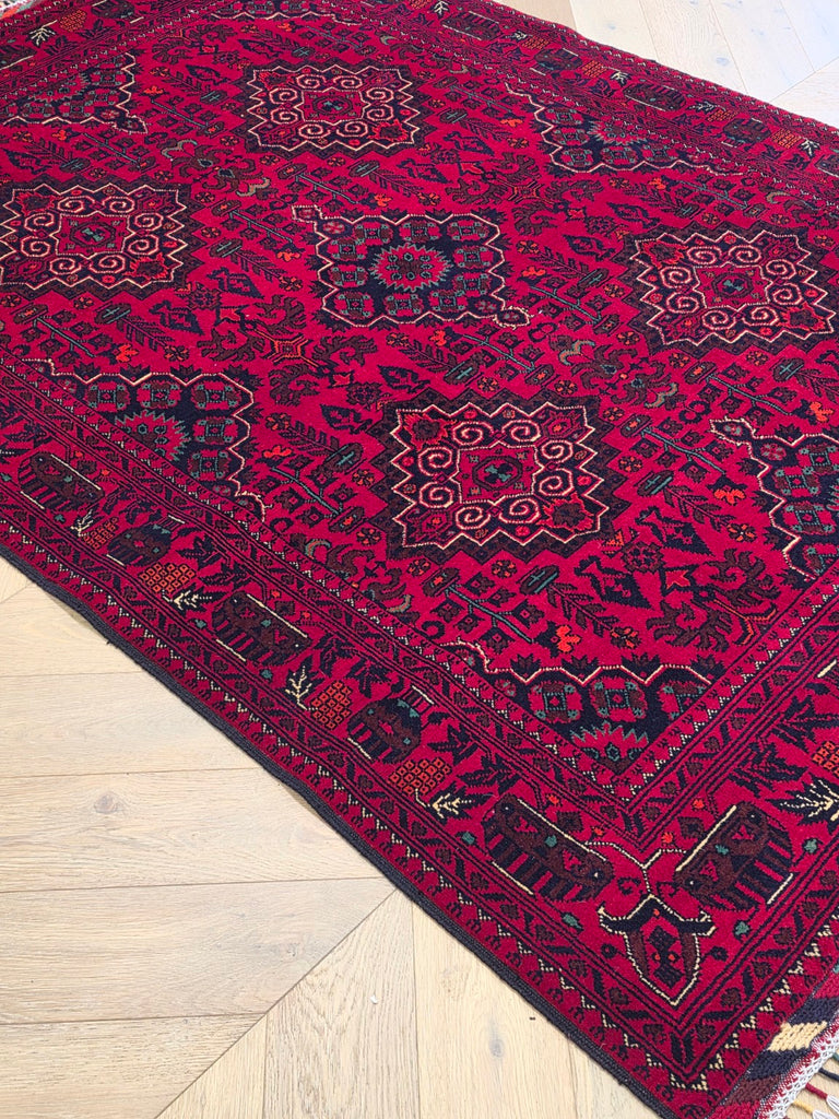 Khal Mohammadi Afghan rug close-up 5