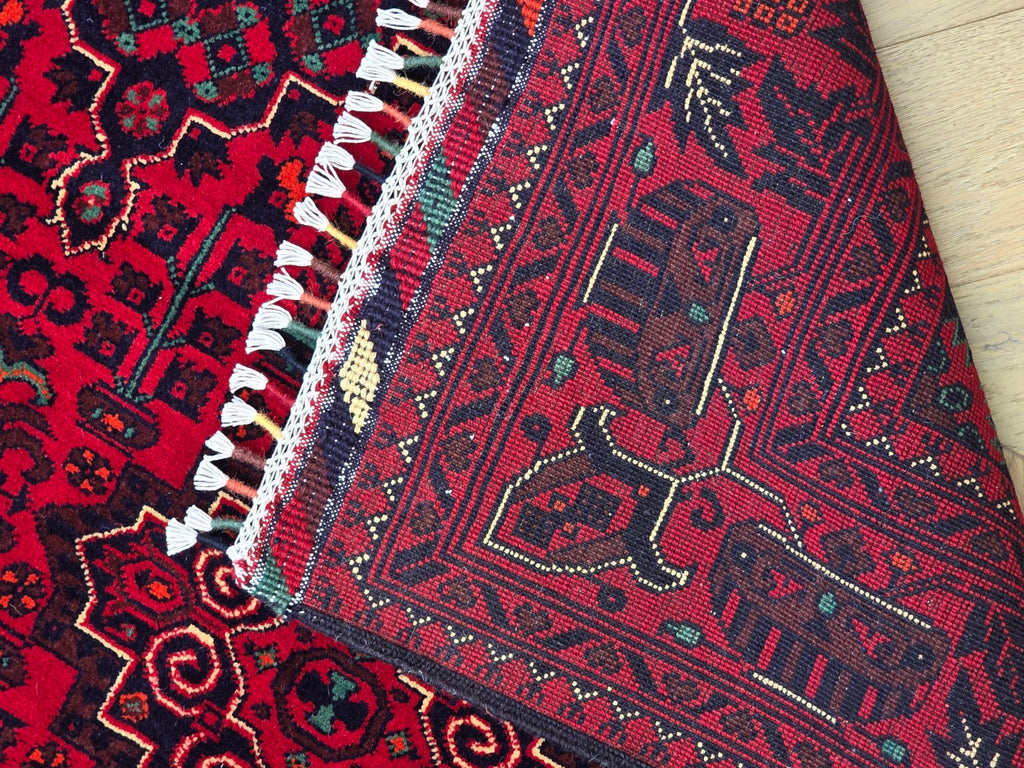 Khal Mohammadi Afghan rug close-up 7
