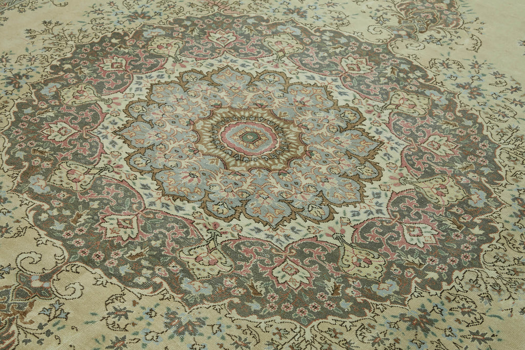 Beige vintage Persian rug 45439, 2.55 x 3.50 metres – photograph 5