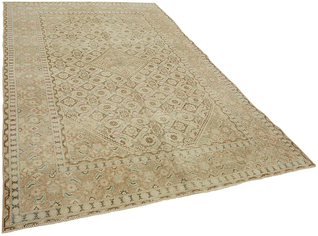 Beige vintage Persian rug 45486, 1.87 x 2.91 metres – photograph 2