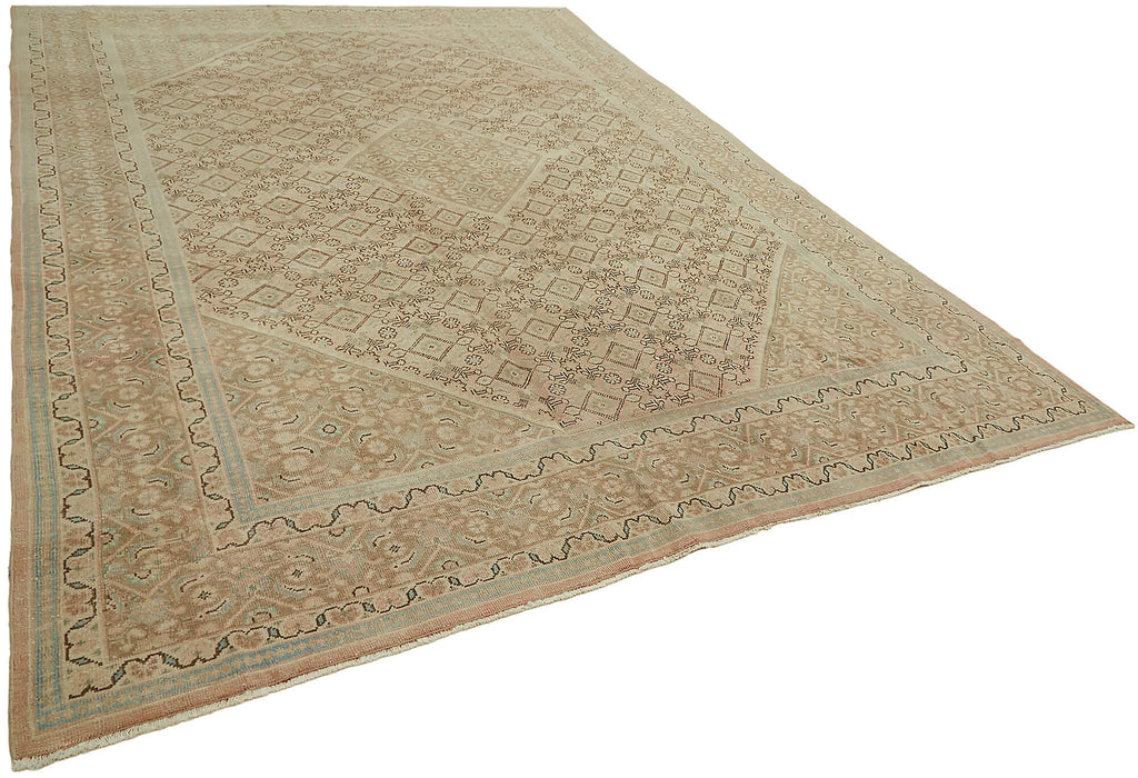 Beige vintage Persian rug 45493, 2.90 x 4.00 metres – photograph 2