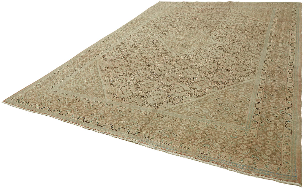 Beige vintage Persian rug 45493, 2.90 x 4.00 metres – photograph 3