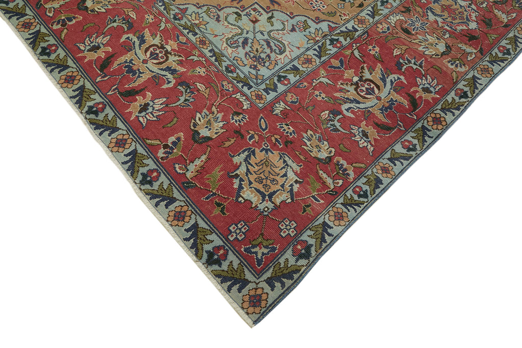 Beige vintage Persian rug 45510, 3.02 x 3.94 metres – photograph 4