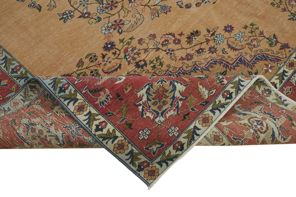 Beige vintage Persian rug 45510, 3.02 x 3.94 metres – photograph 6