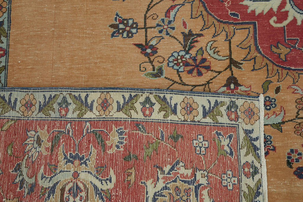 Beige vintage Persian rug 45510, 3.02 x 3.94 metres – photograph 7