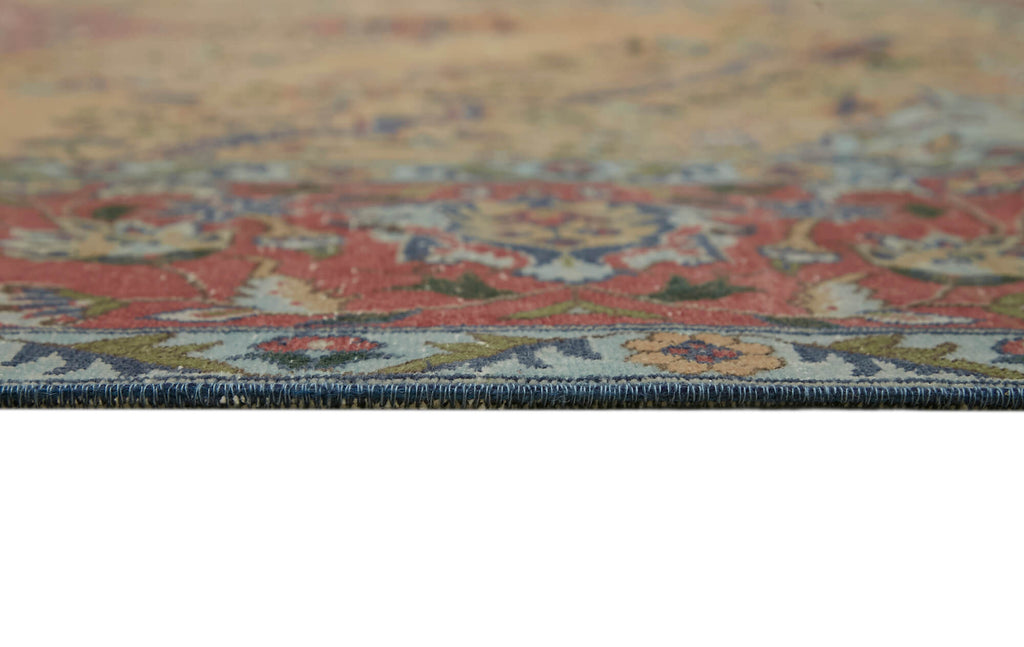 Beige vintage Persian rug 45510, 3.02 x 3.94 metres – photograph 8