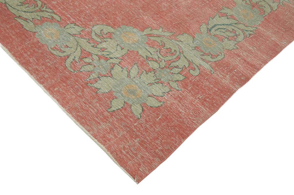 Pink vintage Persian rug 45514, 2.87 x 3.72 metres – photograph 4