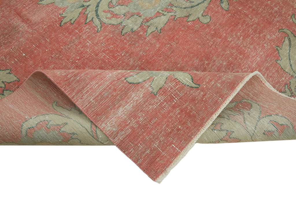 Pink vintage Persian rug 45514, 2.87 x 3.72 metres – photograph 6