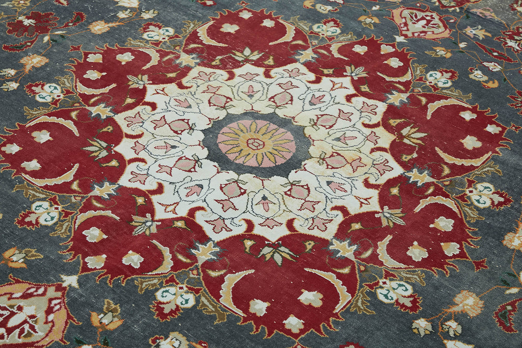 Grey vintage Persian rug 45515, 2.45 x 3.68 metres – photograph 5