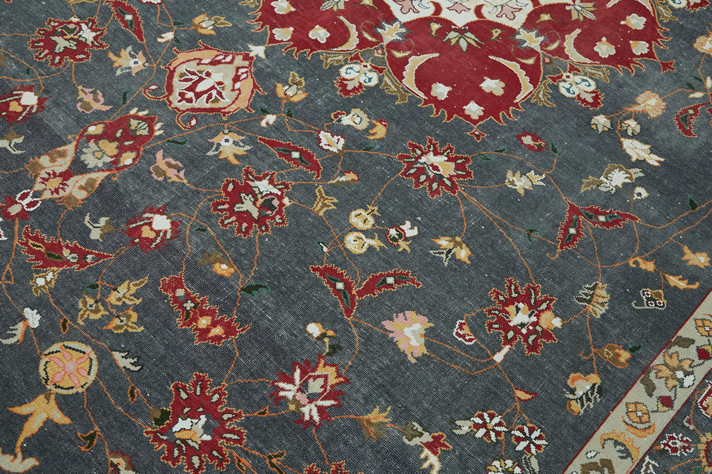 Grey vintage Persian rug 45515, 2.45 x 3.68 metres – photograph 9