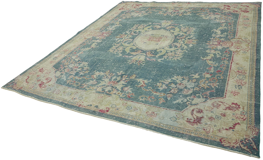 Beige vintage Persian rug 45516, 2.78 x 3.02 metres – photograph 3