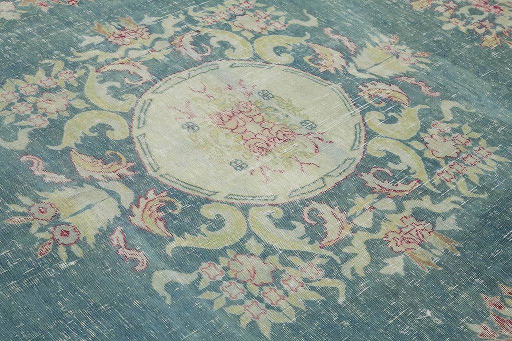 Beige vintage Persian rug 45516, 2.78 x 3.02 metres – photograph 5