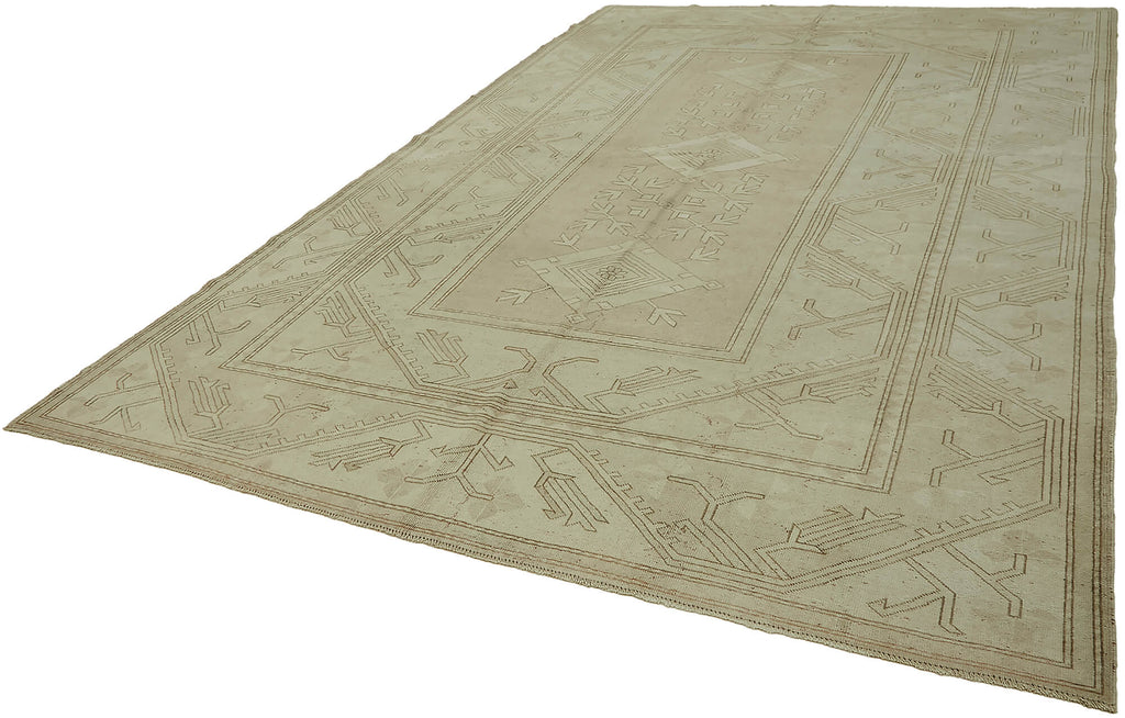 Beige vintage Persian rug 45523, 2.64 x 4.02 metres – photograph 3