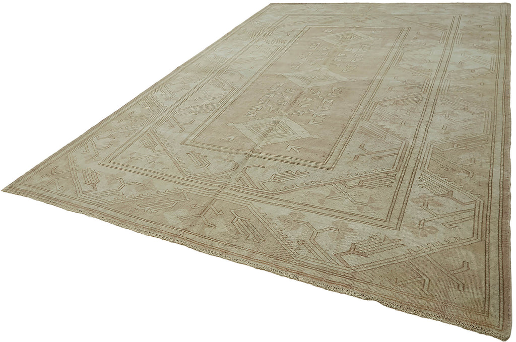 Beige vintage Persian rug 45524, 2.63 x 3.72 metres – photograph 3