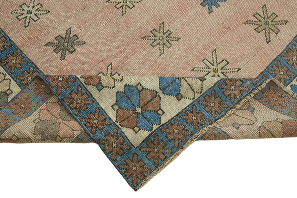 Beige vintage Persian rug 45528, 3.36 x 4.03 metres – photograph 6