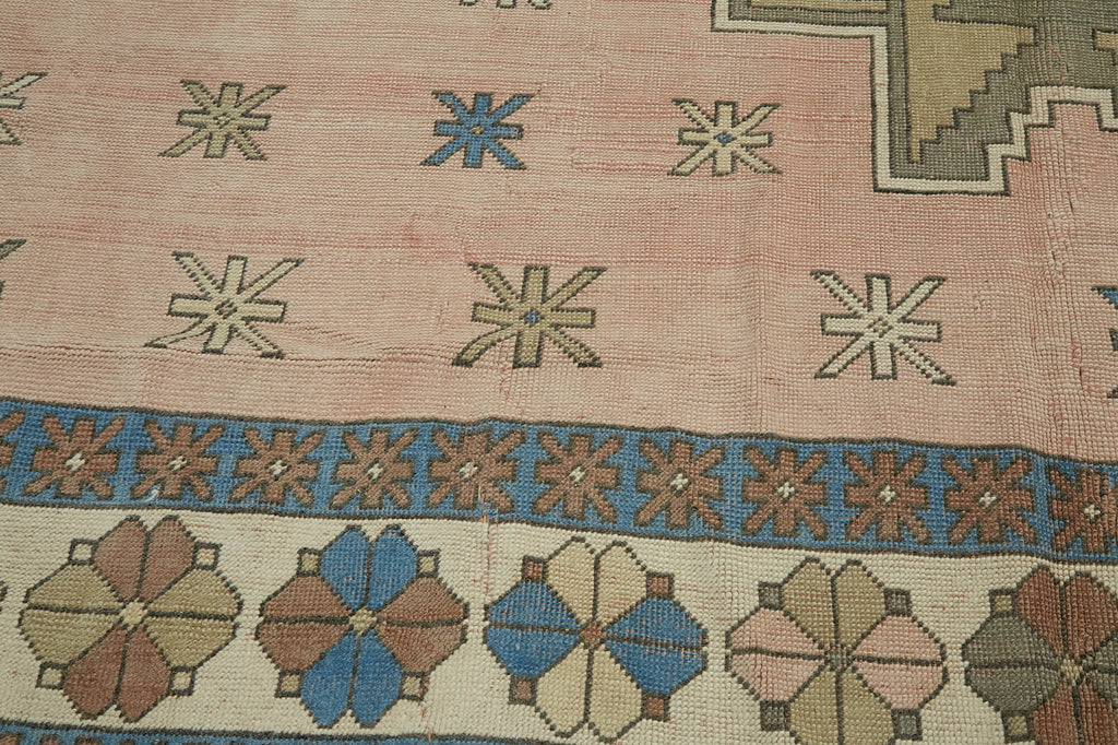 Beige vintage Persian rug 45528, 3.36 x 4.03 metres – photograph 10