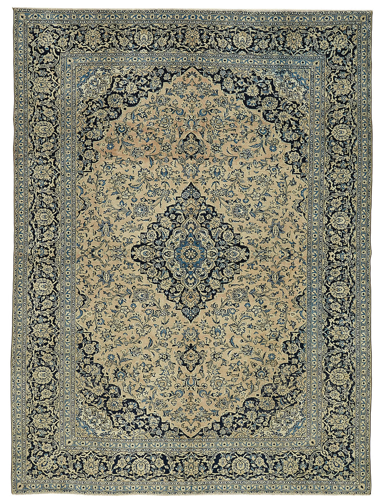 Beige vintage Persian rug 46145, 2.54 x 3.50 metres – full rug