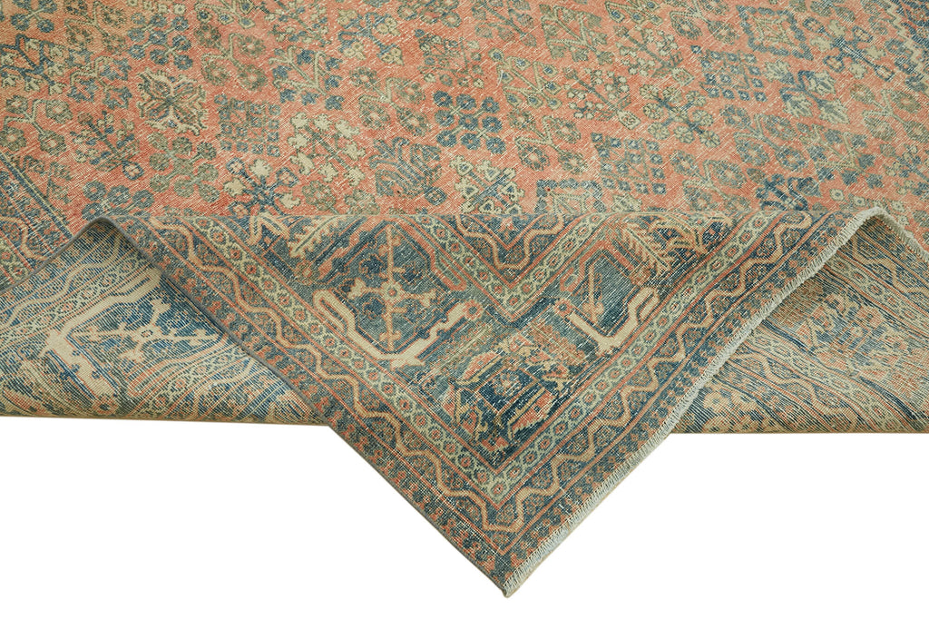 Beige vintage Persian rug 46147, 2.63 x 3.81 metres – photograph 6