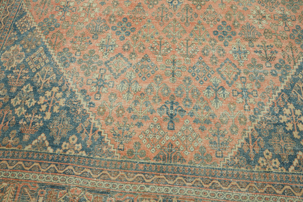 Beige vintage Persian rug 46147, 2.63 x 3.81 metres – photograph 10