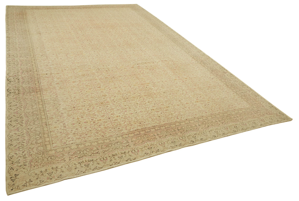 Beige vintage Persian rug 46177, 2.94 x 4.38 metres – photograph 2