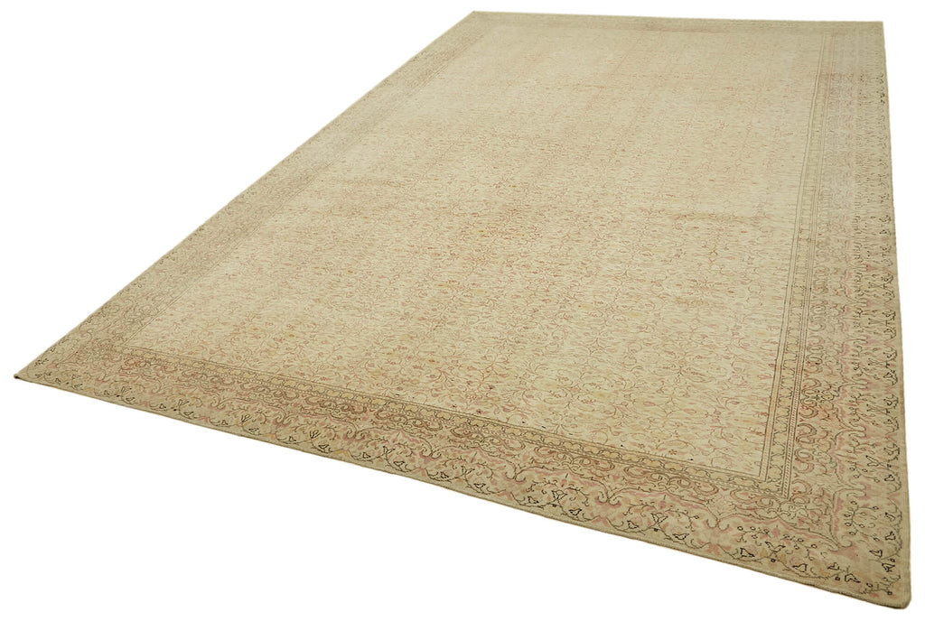 Beige vintage Persian rug 46177, 2.94 x 4.38 metres – photograph 3