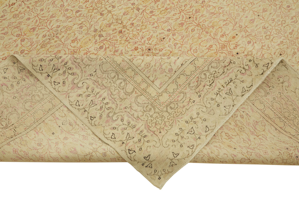Beige vintage Persian rug 46177, 2.94 x 4.38 metres – photograph 6