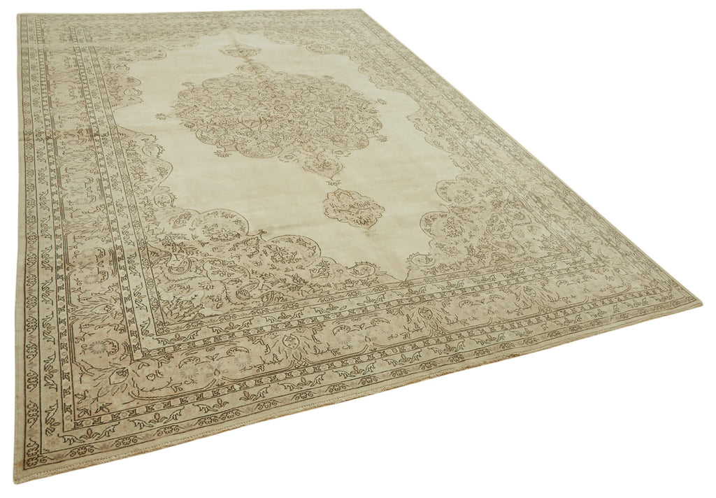 Beige vintage Persian rug 46183, 2.62 x 3.60 metres – photograph 2