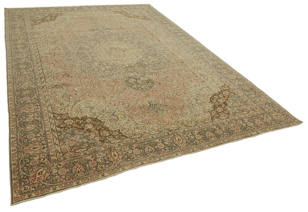 Beige vintage Persian rug 46427, 2.56 x 3.51 metres – photograph 2