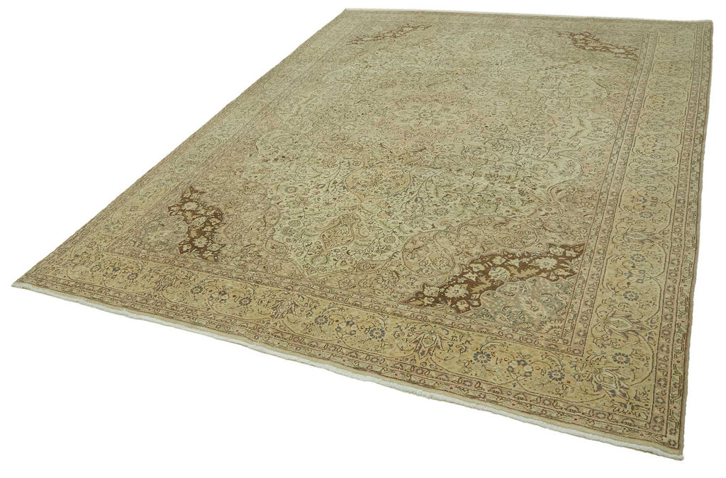 Beige vintage Persian rug 46475, 2.75 x 3.55 metres – photograph 3