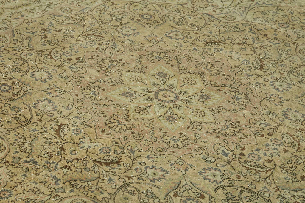Beige vintage Persian rug 46475, 2.75 x 3.55 metres – photograph 5