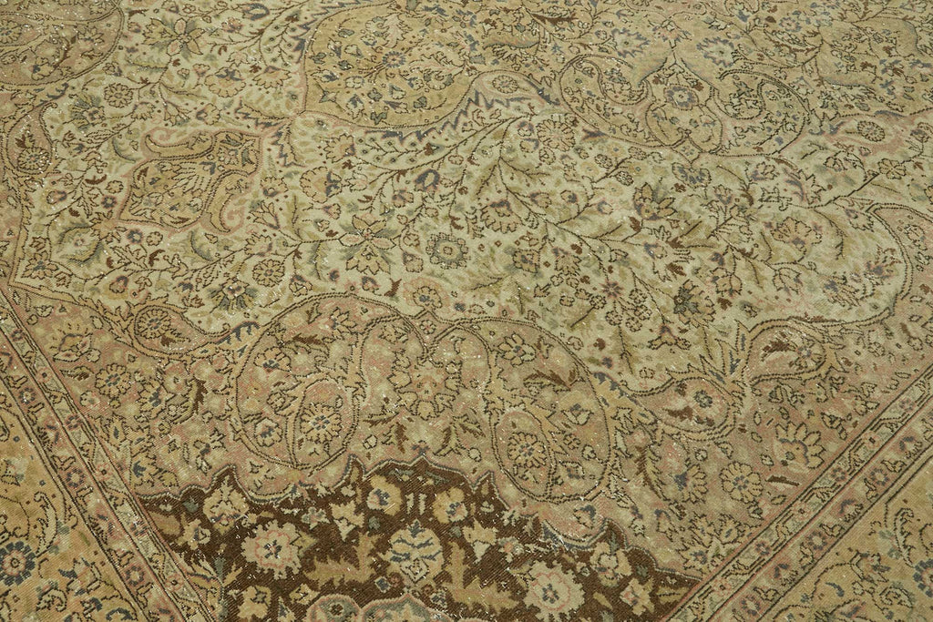Beige vintage Persian rug 46475, 2.75 x 3.55 metres – photograph 9