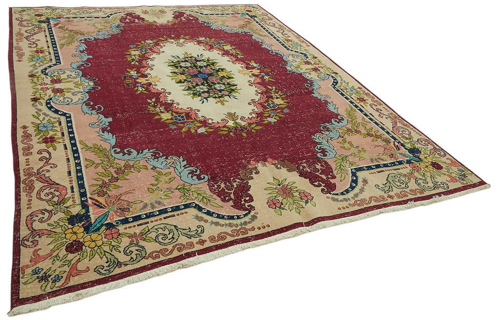 Beige vintage Persian rug 47160, 2.55 x 3.33 metres – photograph 2