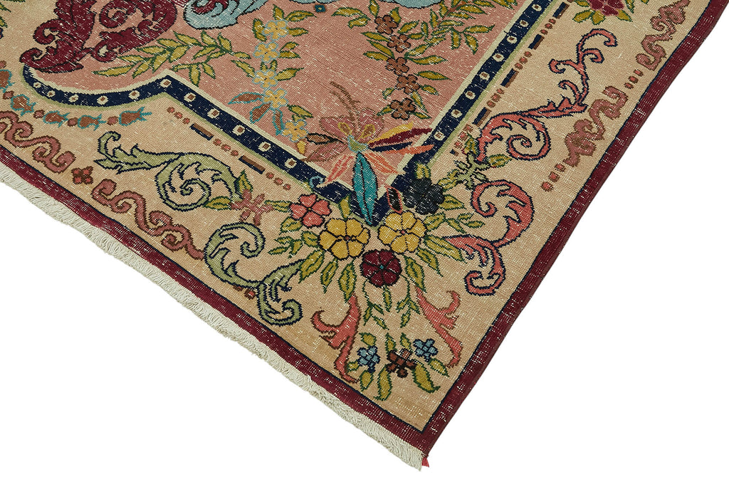 Beige vintage Persian rug 47160, 2.55 x 3.33 metres – photograph 4