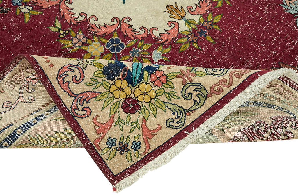 Beige vintage Persian rug 47160, 2.55 x 3.33 metres – photograph 6