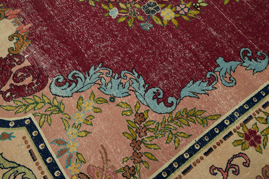 Beige vintage Persian rug 47160, 2.55 x 3.33 metres – photograph 9
