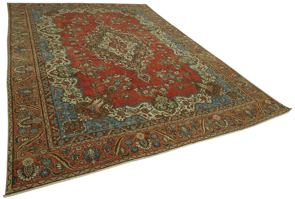 Beige vintage Persian rug 47162, 2.54 x 3.82 metres – photograph 2