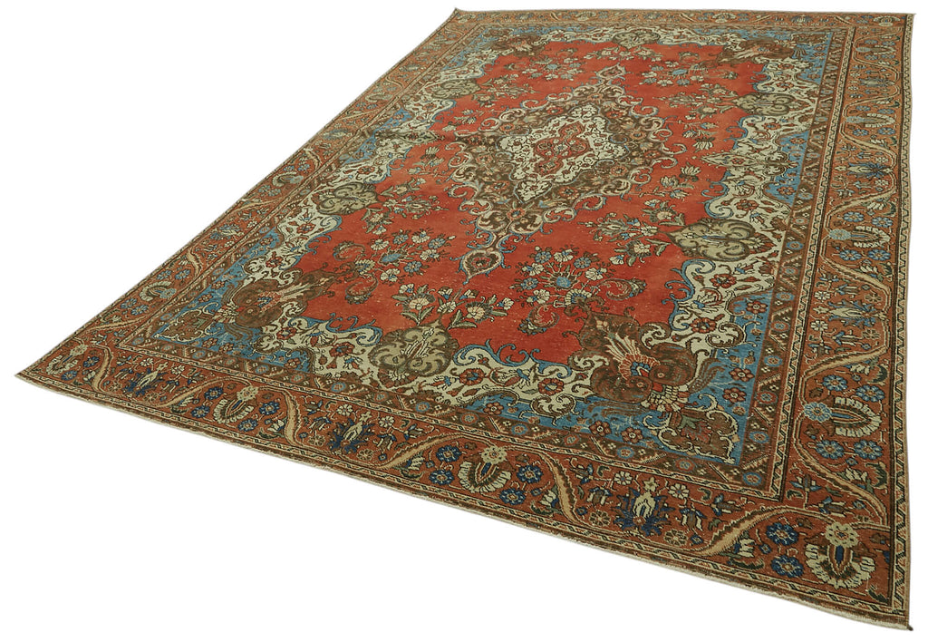 Beige vintage Persian rug 47162, 2.54 x 3.82 metres – photograph 3